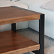Lizzely Garden & Living Salontafel 100cm Lotus mangohout walnoot Lizzely Garden & Living Salontafel 100cm Lotus mangohout walnoot