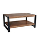 Lizzely Garden & Living Salontafel 100cm Lotus mangohout walnoot Lizzely Garden & Living Salontafel 100cm Lotus mangohout walnoot