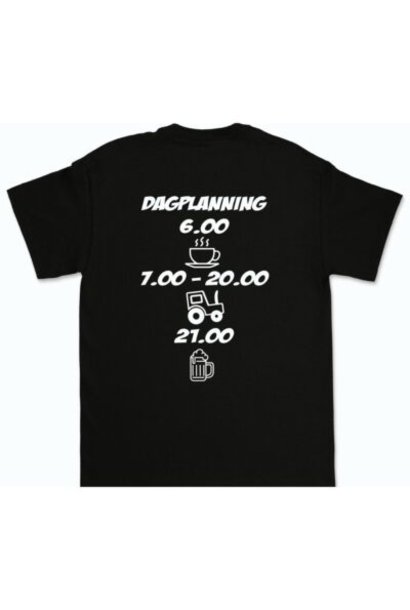 T-shirt Dagplanning