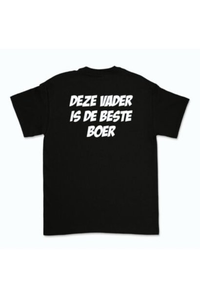 T-shirt Deze vader is de beste boer