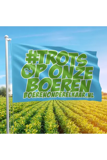 Vlag - Trots op onze boeren