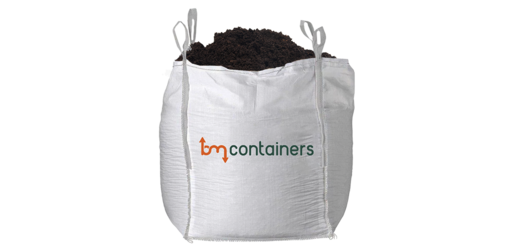 BM Containers 1m³ bigbag voor afvoeren grond