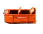 BM Containers 9m³ Gesloten container bouw- en sloop afval
