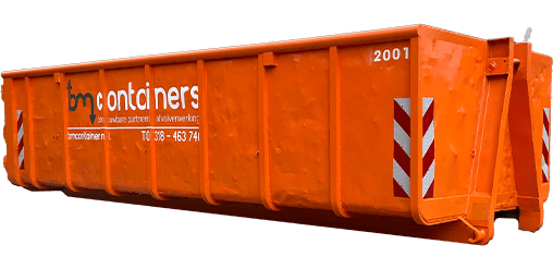 BM Containers 20m³ Container houtafval  - wisselen