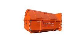 BM Containers 9m³  Houtafval gesloten container - wisselen