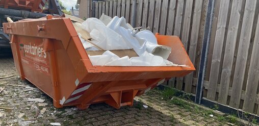 BM Containers 6m³ Container bouw- en sloop afval - wisselen