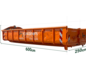 BM Containers 15m³ Container bouw- en sloop afval - wisselen