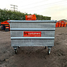Metalen rolcontainer maat L