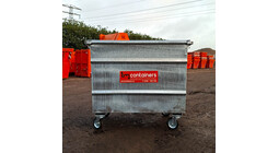 Metalen rolcontainer maat L