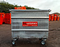 BM Containers Metalen rolcontainer maat L