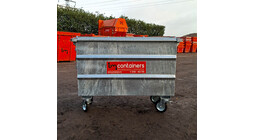 BM Containers Metalen rolcontainer maat XL