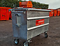 BM Containers Metalen rolcontainer maat XL