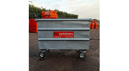 BM Containers Metalen rolcontainer maat XXL