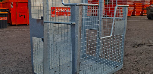 BM Containers Metalen rolcontainer maat XXXL