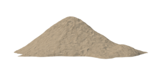 BM Containers 1 m³ Vulzand losgestort