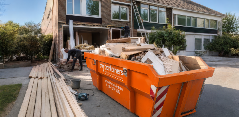 15 kuub container huren: voor welke klussen is dit formaat geschikt?