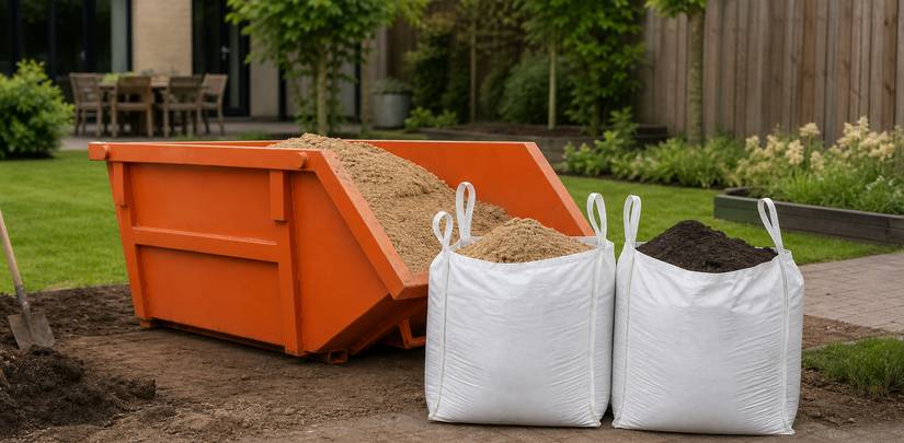 Ophoogzand of zwarte grond over? Zo voer je het veilig af