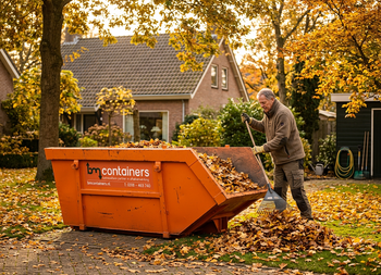 Container huren tuinafval: klaar voor de herfstschoonmaak