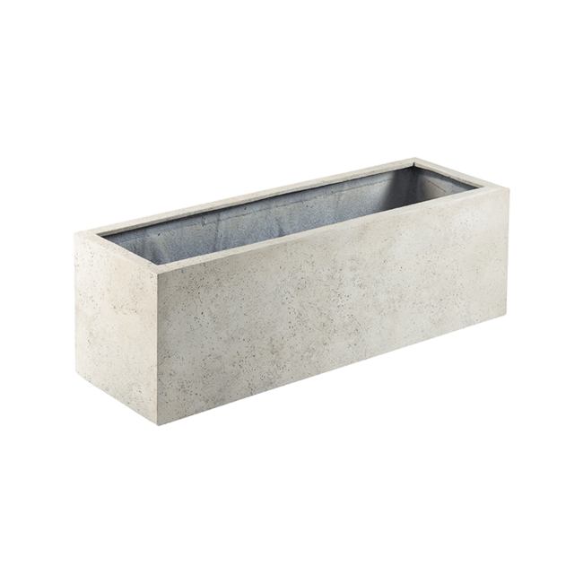 Grigio Small Box Antik Weiß-Beton