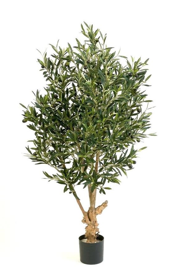 Olive gedrehte Kunstpflanze