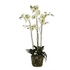 Orchidee weiß XL Kunstpflanze