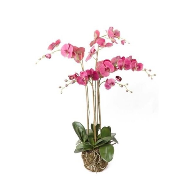 Orchidee lila Kunstpflanze