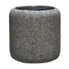 Baq Naturguss-Zylinder Grau (mit Einsatz)