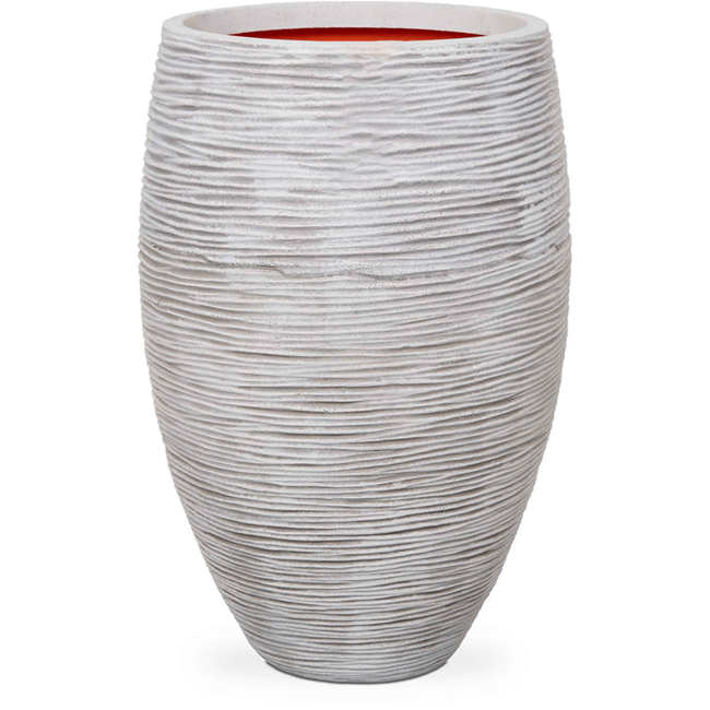 Capi Nature Rib NL Vase Elegant Deluxe Schwarz