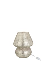 J-Line Tischleuchte Glitter - Glas - gold