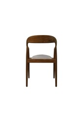 HSM Kollektion-Esszimmerstuhl Wifera + Sitz-55x41x78-Natur/Weiß-Teak/Stoff