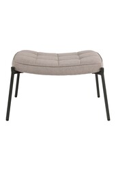 Glasgow Footrest - Fußstütze, Stein mit schwarzen Beinen, HN1231