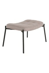 Glasgow Footrest - Fußstütze, Stein mit schwarzen Beinen, HN1231