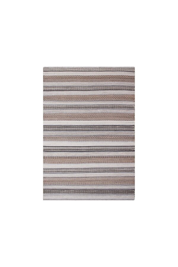 Morena Rug - Teppich, handgewebt, natur/grau, 160x230 cm