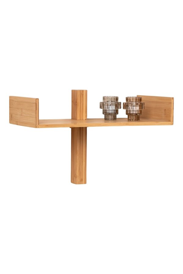 Villa Shelf - Wandregal, Bambus, natur 50x36 cm