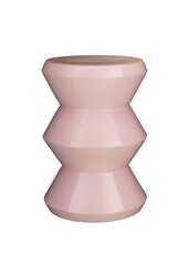 Beistelltisch - H42 x Ø31 cm - Keramik - Flieder