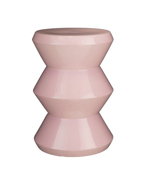 Mica Decorations Beistelltisch - H42 x Ø31 cm - Keramik - Flieder