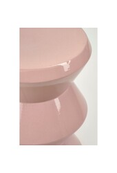 Beistelltisch - H42 x Ø31 cm - Keramik - Flieder