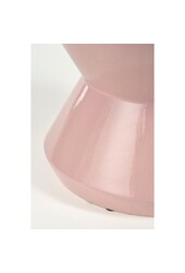 Beistelltisch - H42 x Ø31 cm - Keramik - Flieder