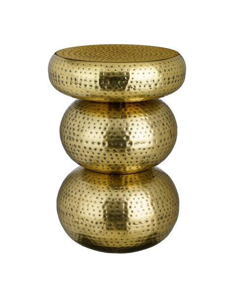 Mica Decorations Clide Beistelltisch - H47 x Ø33 cm - Metall - Antik Gold