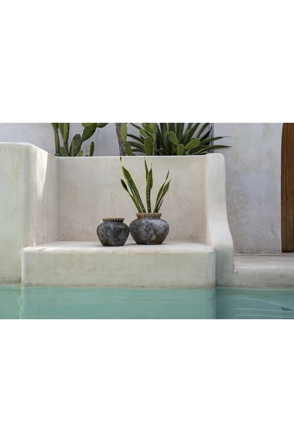 The Styly Vase - Antik Grau - M
