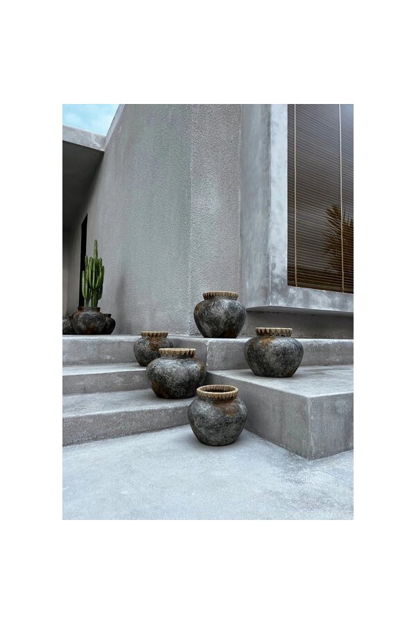 The Styly Vase - Antik Grau - M