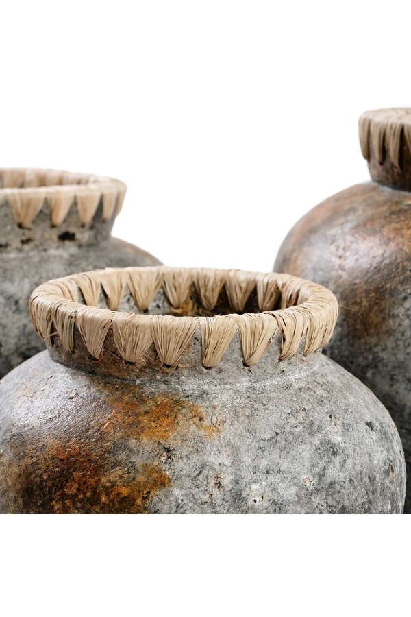 The Styly Vase - Antik Grau - M