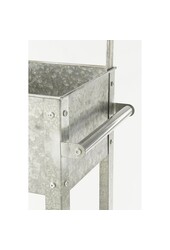 Ken Grow Table - L70 x B38 x H127 cm - Verzinktes Stahlblech