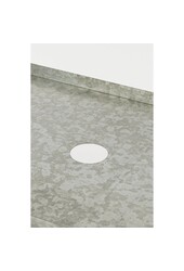 Ken Grow Table - L77 x B38 x H119 - Verzinktes Stahlblech