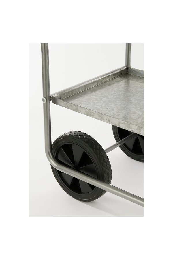 Ken Grow Table - L77 x B38 x H119 - Verzinktes Stahlblech