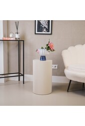 Beistelltisch / Säule Zylinder - MDF - sand - 30x54cm