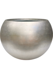 Baq Metallic Silver Leaf Globe Matt Light Champagne (mit Einsatz)