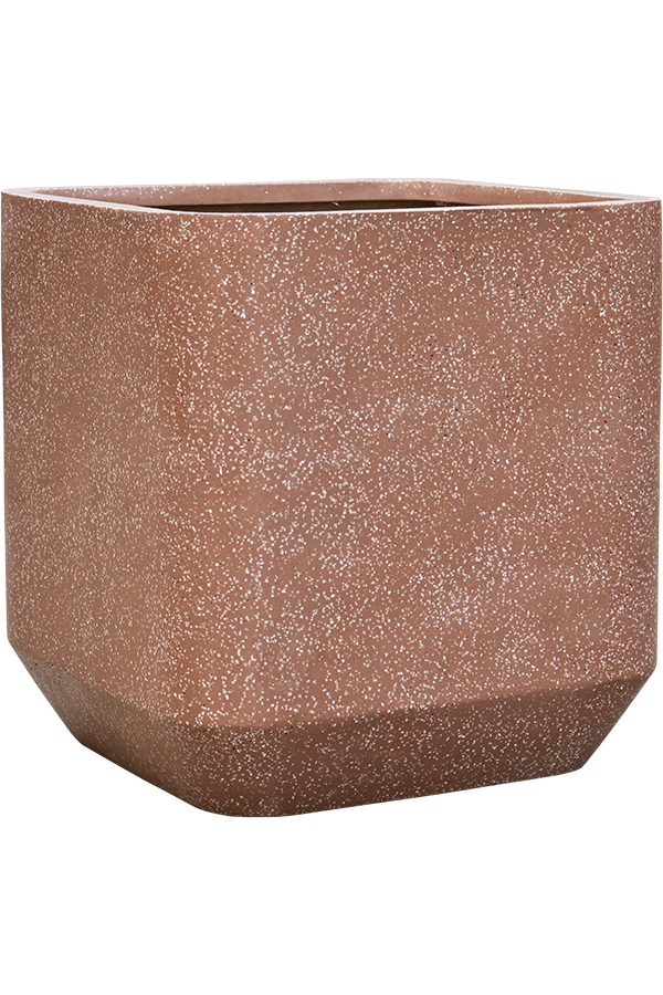 Baq Terrazzo Abgerundeter Würfel Mocha