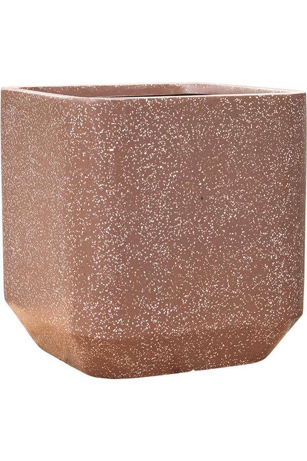 Baq Terrazzo Abgerundeter Würfel Mocha