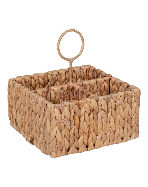 Pleiku Aufbewahrungsbox – Aufbewahrungsbox, Wasserhyazinthe, naturfarben, 20 x 11 x 20 cm